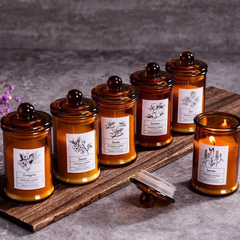 Candle Making Glass Jars - Vintage Glass Jar Scented Candle Essential