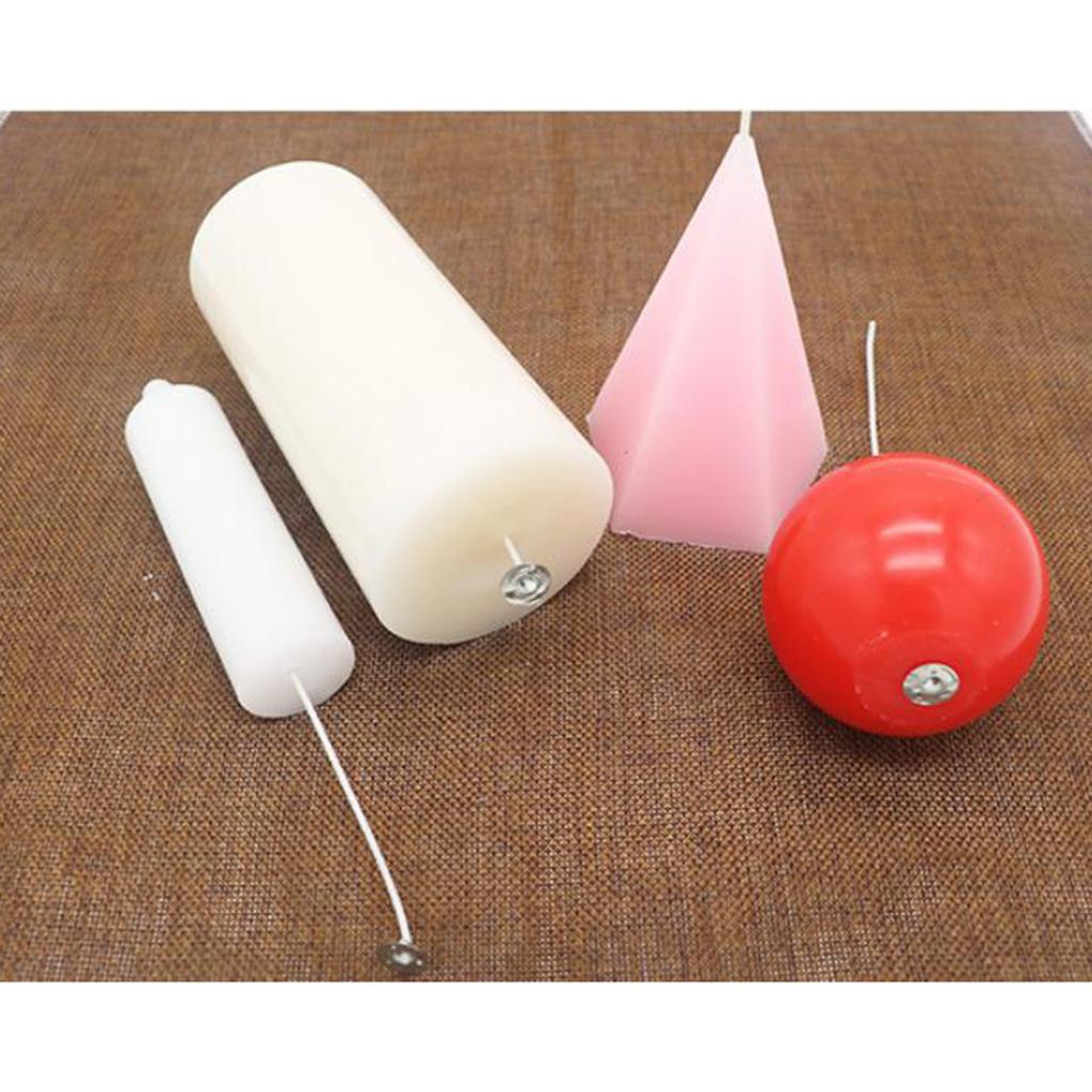 Pre Tabbed Cotton Candle Wicks - огляд і ціна Cotton Wick Pre Tabbed