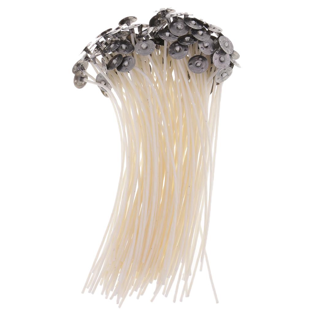 Pre Tabbed Cotton Candle Wicks - огляд і ціна Cotton Wick Pre Tabbed