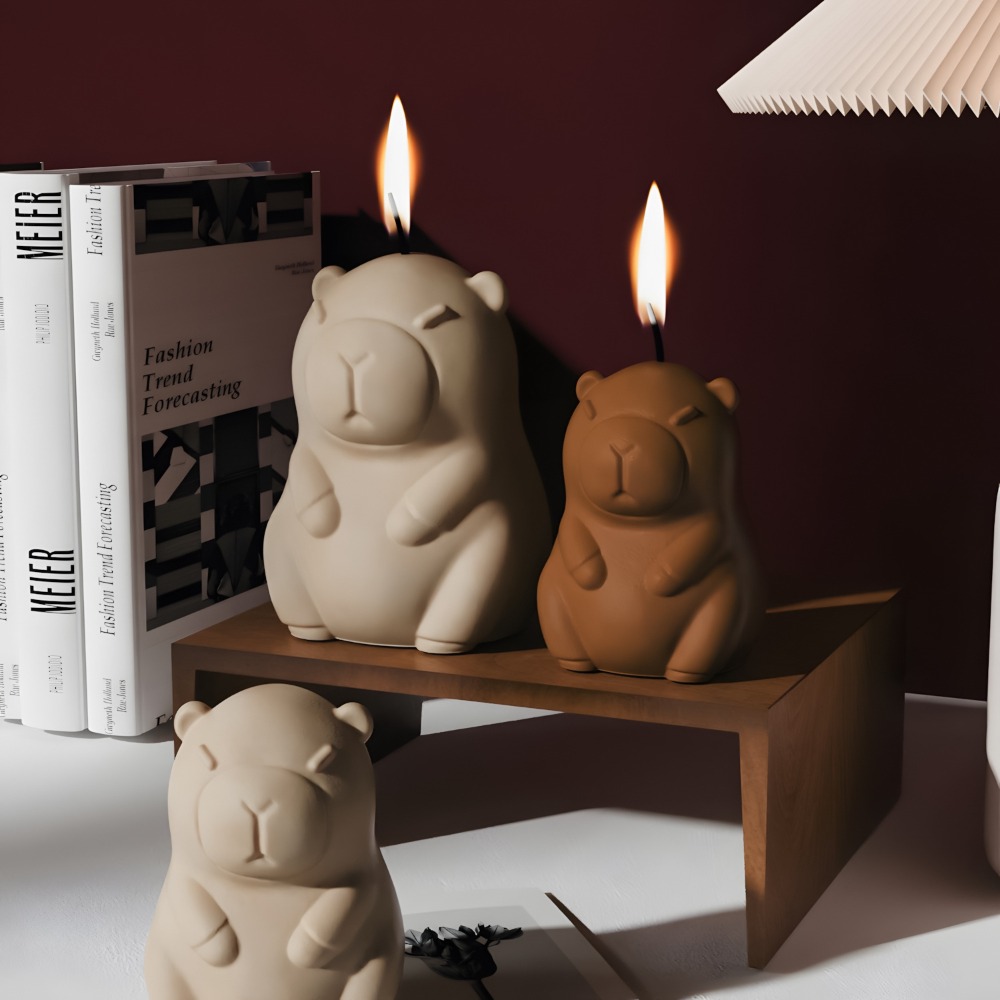 Standing Capybara Scent Candle - огляд і ціна Candle Making Ingredients