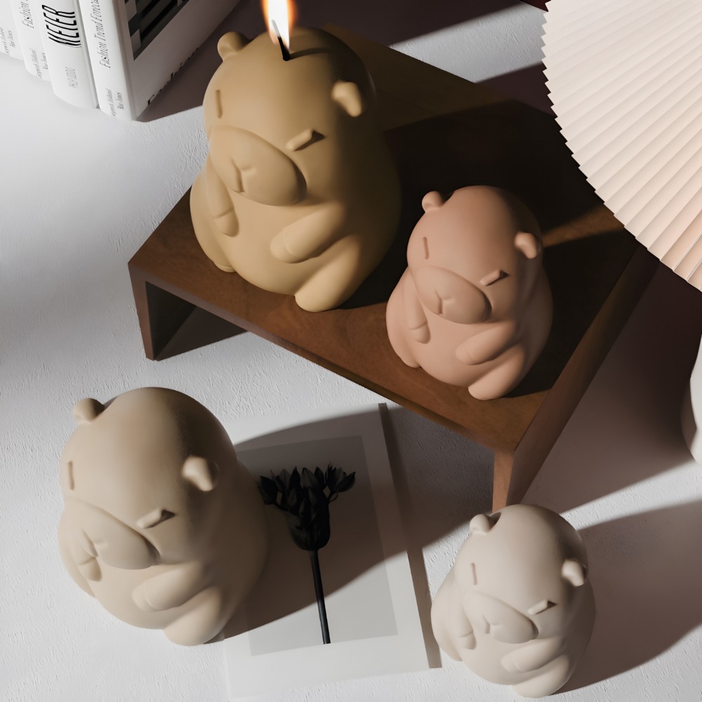 Standing Capybara Scent Candle - огляд і ціна Candle Making Ingredients
