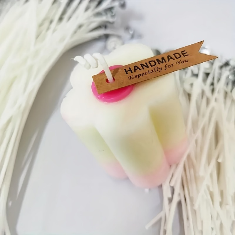 6-20cm 100pc Smokeless Candle  - огляд і ціна Cotton Wick Pre Tabbed