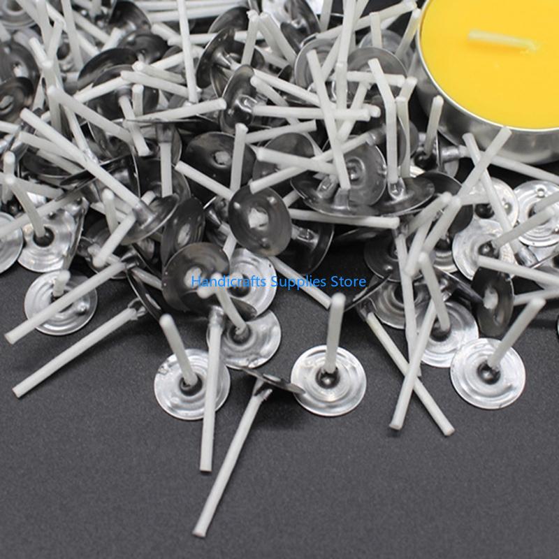 R1WA 200Pcs Cotton Wick Pre Wa - огляд і ціна Cotton Wick Pre Tabbed