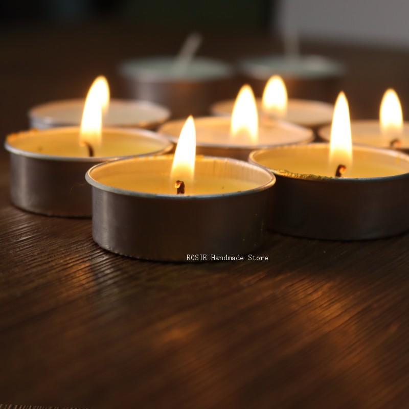 Empty Tea Wax Circular Aluminu - огляд і ціна Candle Making Ingredients