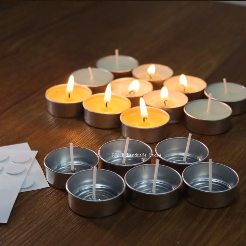 Empty Tea Wax Circular Aluminu - огляд і ціна Candle Making Ingredients