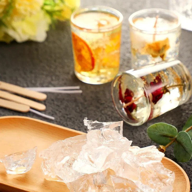 Transparent Crystal Wax, Jelly - огляд і ціна Candle Making Ingredients