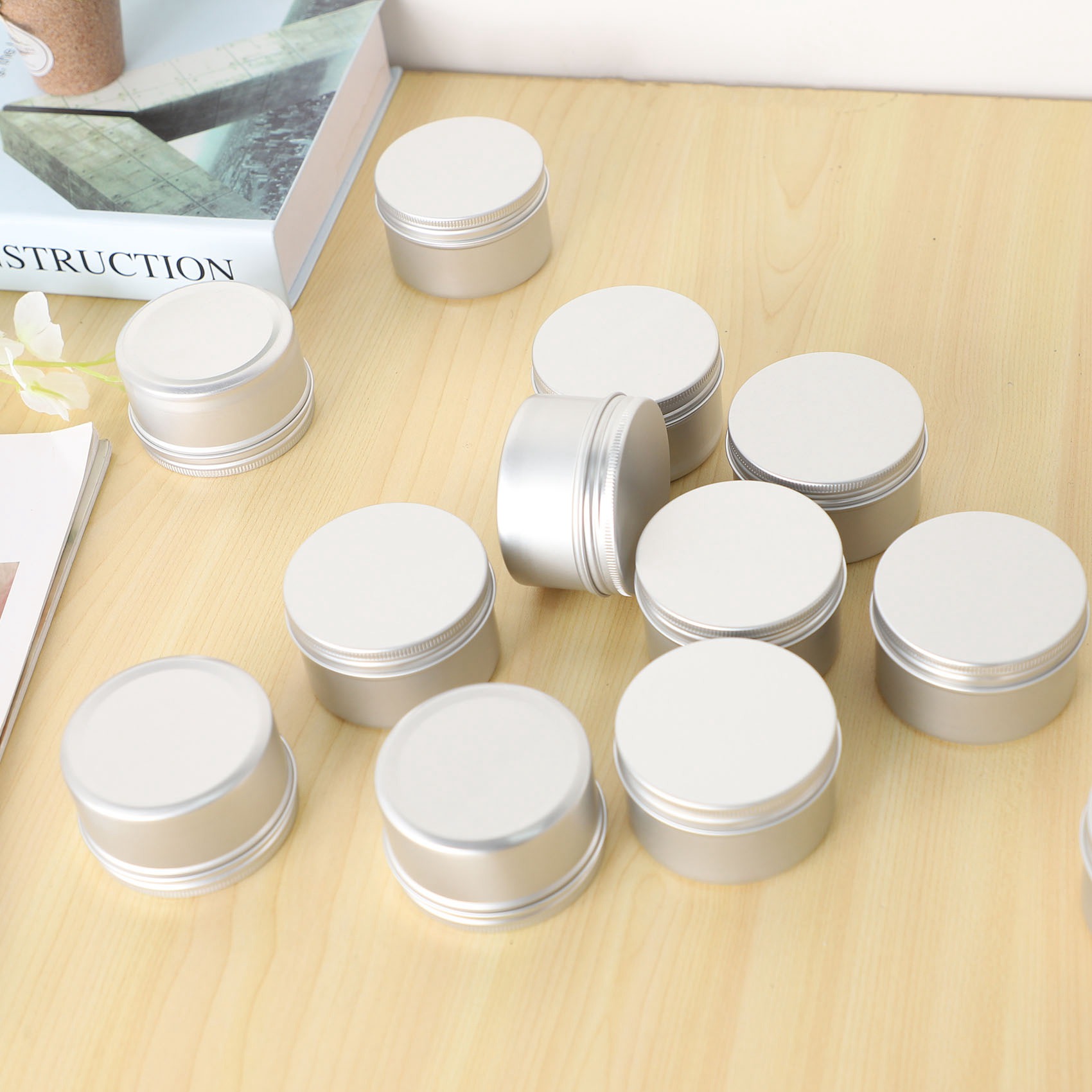 Stock Quantity 12Pcs 4Oz Metal - огляд і ціна Candle Making Quantities