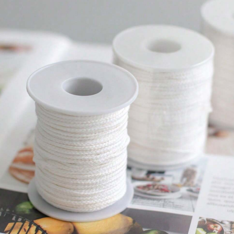 1 Roll Candle Cotton Wicks +10 - огляд і ціна Candle Making Glass Jars