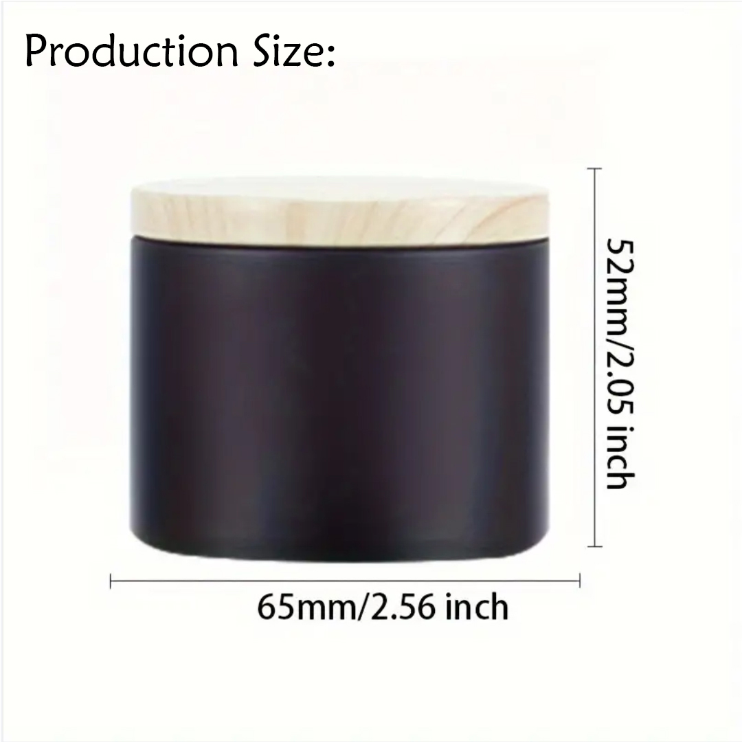 12Pack 4oz Black Candle Tin Se - огляд і ціна Candle Making Glass Jars