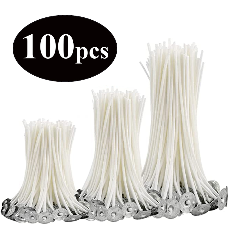 Smokeless Candle Wicks 2.6-20c - огляд і ціна Cotton Wick Pre Tabbed