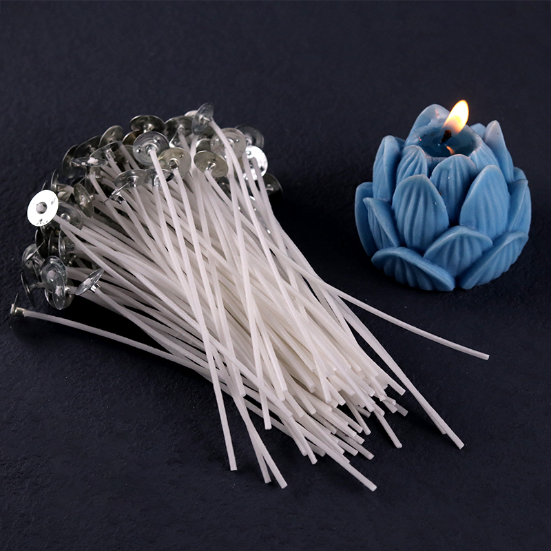 Smokeless Candle Wicks 2.6-20c - огляд і ціна Cotton Wick Pre Tabbed