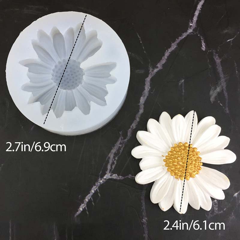 DIY Candle Silicone Mold Daisy - огляд і ціна Candle Making Ingredients