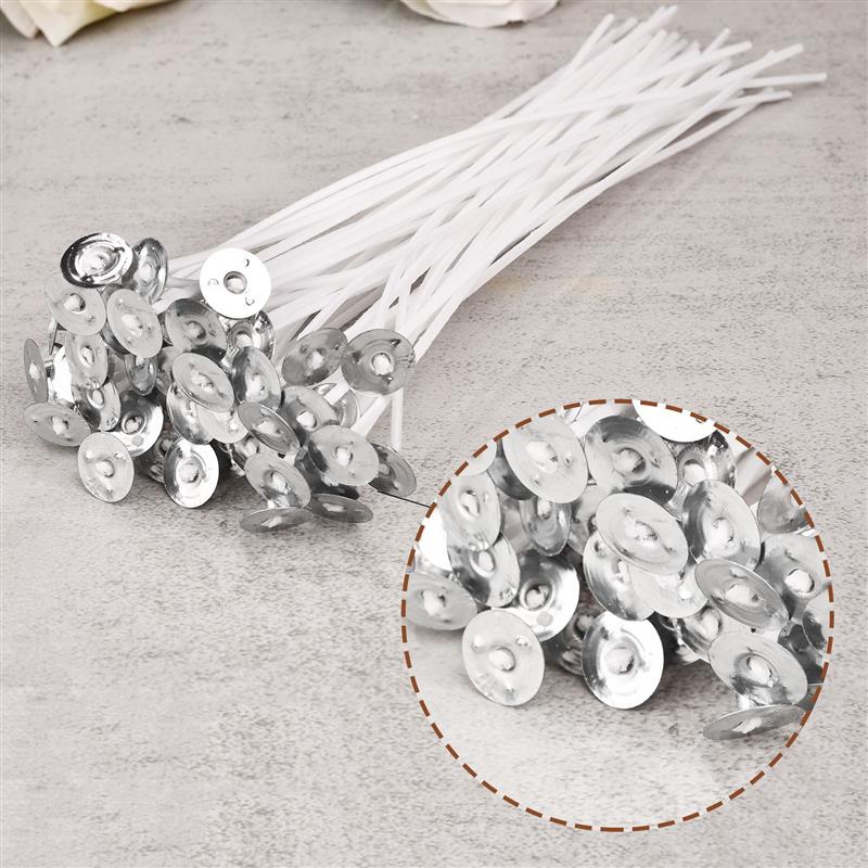 1-110pcs Smokeless Candle Wick - огляд і ціна Cotton Wick Pre Tabbed